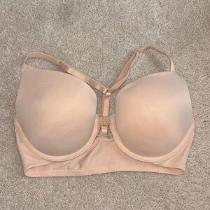 PINK Nude Front Clip Bra
